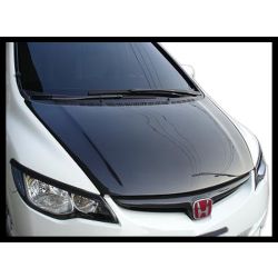Carbon Designs - Honda Civic 06- 4D OEM Carbon Bonnet