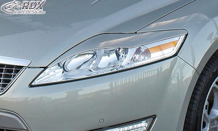 TOOGOO Eyebrows Light Brows Eyelashes Headlights Covers for Mondeo MK4 