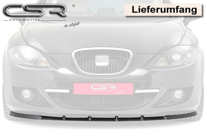 CSR - Seat Leon 1P 05-09 Front Bumper Lip